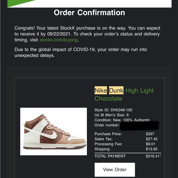 Nike Dunk Light Chocolate size 6 - Picture 2 of 5